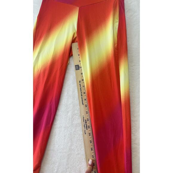 I.AM.GIA Hali Pant Womens XS Spray Multicolor Legging Bodycon Side Zip Retro - Picture 10 of 15